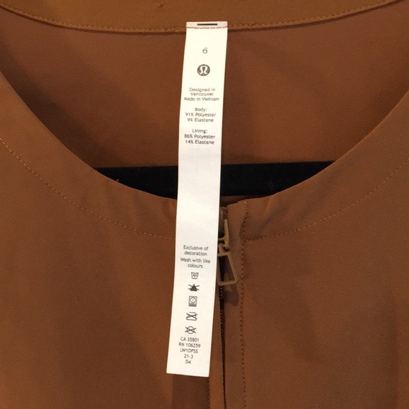 lululemon stretch travel woven jumpsuit - Picture 4 of 14